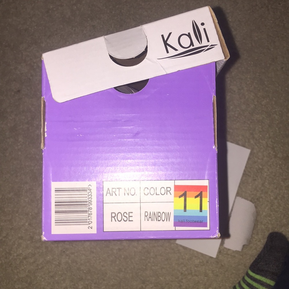 Kali rainbow house shoes